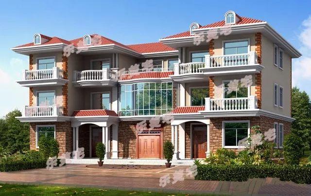 很常見的雙拼戶型，就是兩家獨門獨戶，兩家的室內布局包括外觀都一模一樣，有各自的生活空間。