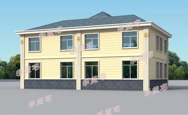 很常見的雙拼戶型，就是兩家獨門獨戶，兩家的室內布局包括外觀都一模一樣，有各自的生活空間。