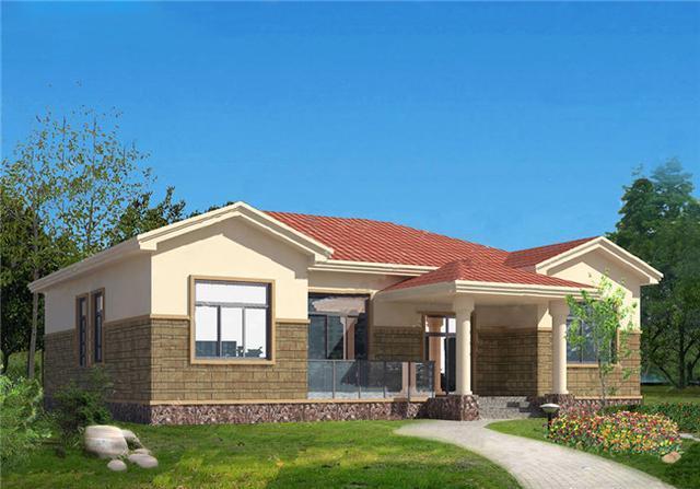 三棟單層平房別墅設(shè)計(jì)有家庭計(jì)劃，以確保您喜歡它。小編給大家展示3套一層（一層半）小別墅設(shè)計(jì)方案，看完是不是同樣喜歡上一層的小別墅!