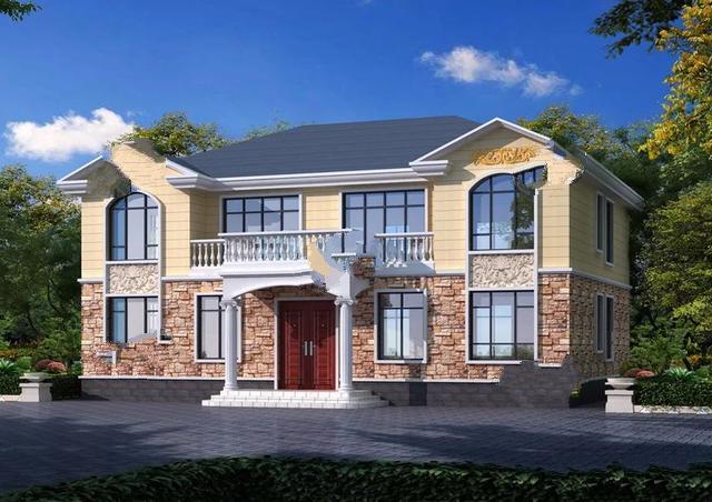 如果兩個小家庭建一棟獨棟別墅，主要成本是35萬左右，既漂亮又實用，你會喜歡這樣的別墅嗎？