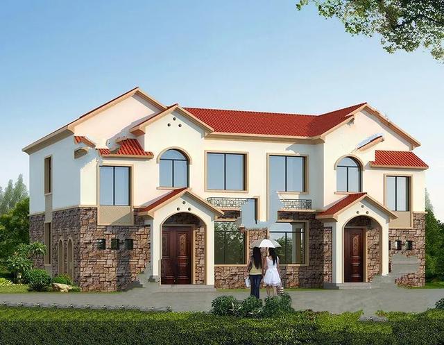 如果兩個小家庭建一棟獨棟別墅，主要成本是35萬左右，既漂亮又實用，你會喜歡這樣的別墅嗎？