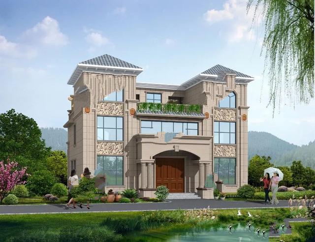 這3款戶型，都是針對宅基地不夠大的情況設計，外觀美布局合理，如果你老家情況與之相符，不妨建一棟。