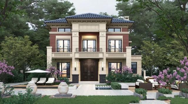 鄉(xiāng)下兩層半的別墅設(shè)計(jì)如此美麗，以至于五百萬(wàn)在城里買不到！