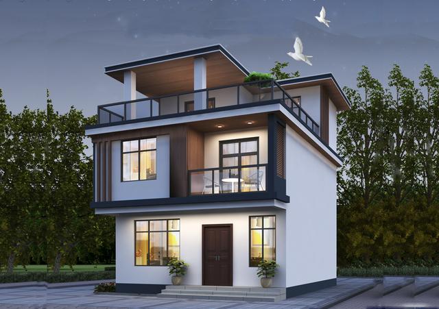 當小宅基地面對現(xiàn)代風的時候，如何設(shè)計這樣的農(nóng)村住宅呢？又該怎么建呢？