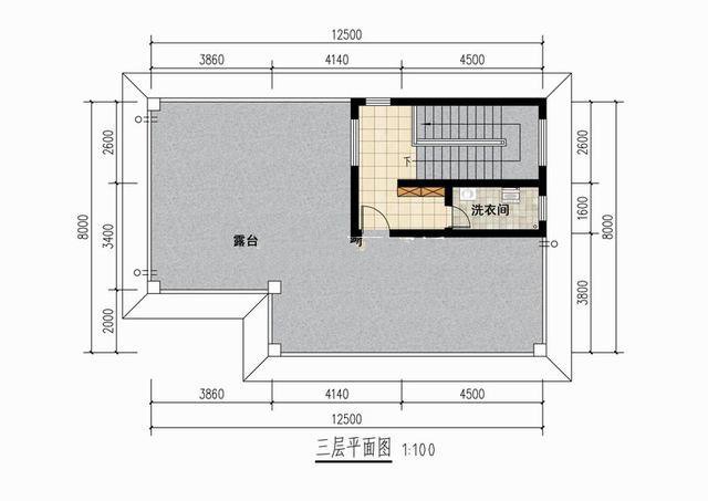 20萬的大露臺二層半小別墅，朋友圈都在期待的一個工程！