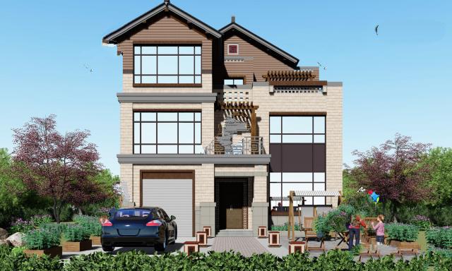 農(nóng)村地區(qū)的人們看到了更多的洋房，但是他們認為中國的別墅特別漂亮。給大家介紹一個新的中式別墅，面積適中，實用寬敞，非常適合農(nóng)村自建!