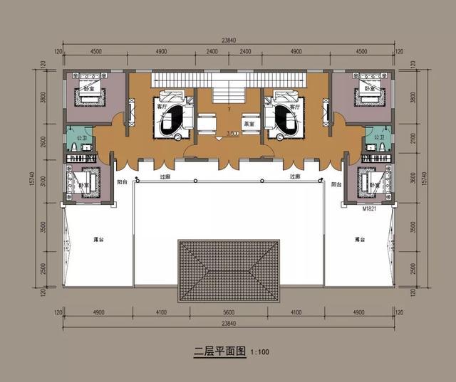 兄弟倆共同建造了一座中國式的獨(dú)棟別墅，并用古代流傳下來的詩歌和書籍在江南建造了一個夢幻的家。