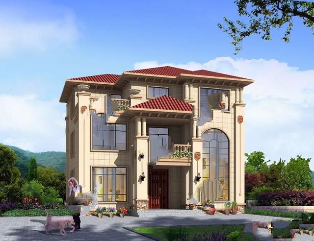 兩個(gè)非常時(shí)尚的鄉(xiāng)村別墅已經(jīng)為您準(zhǔn)備好了，品位很高。兩棟寬超過13米的建甌三層別墅是兩層樓的房子，建造時(shí)有一個(gè)面。