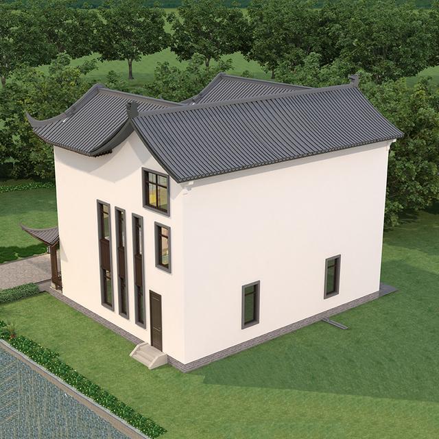 不同于傳統(tǒng)的復式住宅，這種建筑摒棄了封閉的空間感，選擇了更具地方特色的方式，注重細致精致的室內(nèi)外裝飾和靈活多變。