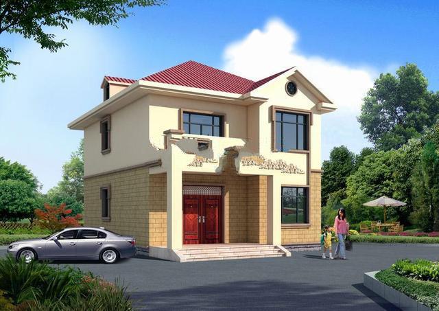 進(jìn)入農(nóng)村別墅真的很便宜。因?yàn)樵S多地區(qū)地基有限，大多數(shù)農(nóng)村地區(qū)只建了大約100平方米的房子。