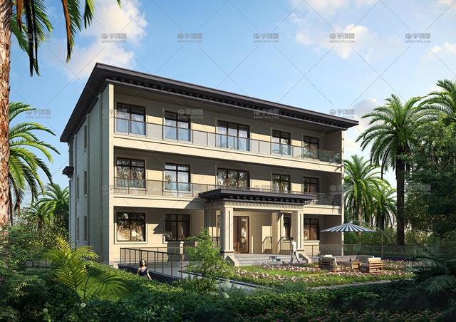 　如今的農(nóng)村住房建設(shè)，越來(lái)越喜歡建造各種別墅。他們大多數(shù)是歐洲人和現(xiàn)代人。中國(guó)別墅很少見(jiàn)，事實(shí)上，中國(guó)別墅最適合我們中國(guó)人居住。