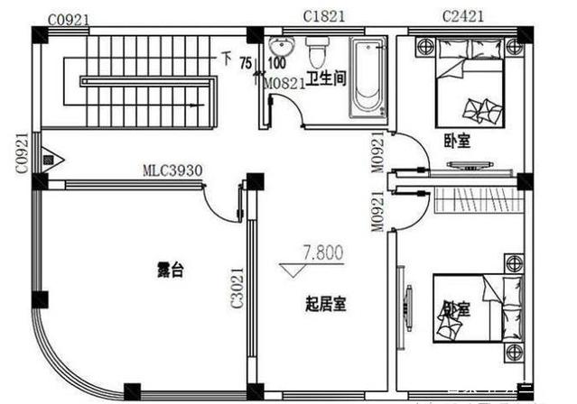 他們不知道他們想要多大的建筑面積，他們選擇了三套，從80平方米到120平方米不等。外觀大氣，內(nèi)部布局合理實(shí)用，希望對(duì)您有所幫助。