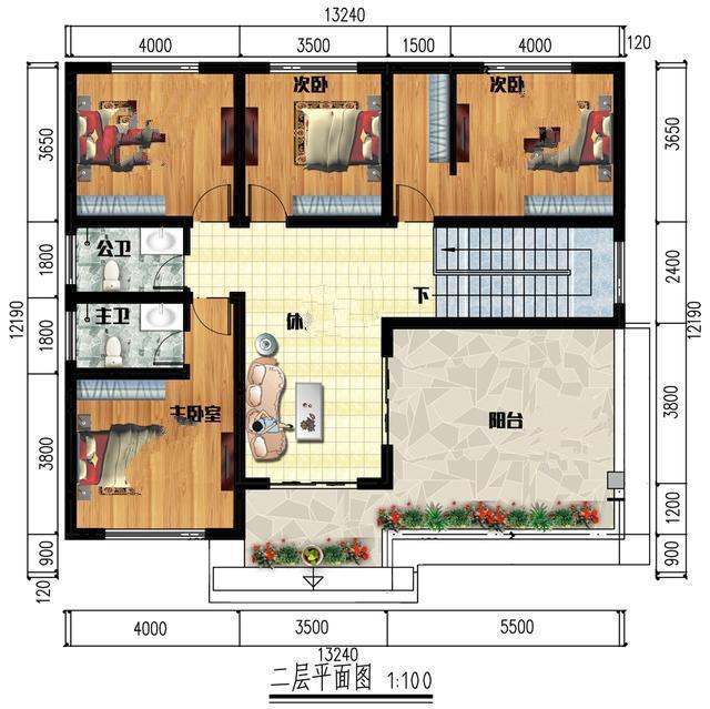 今天，我特意給你帶了兩種更流行的款式，時尚和實用。兩棟受歡迎的兩層農(nóng)村自建房屋，有6間臥室，既時尚又實用!