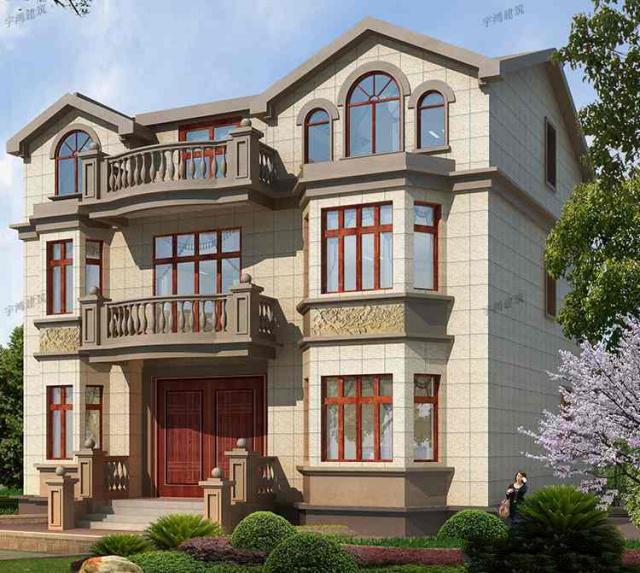 三層別墅設計圖紙和效果圖