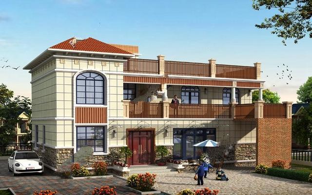 多羅馬柱半圓窗設(shè)計(jì)