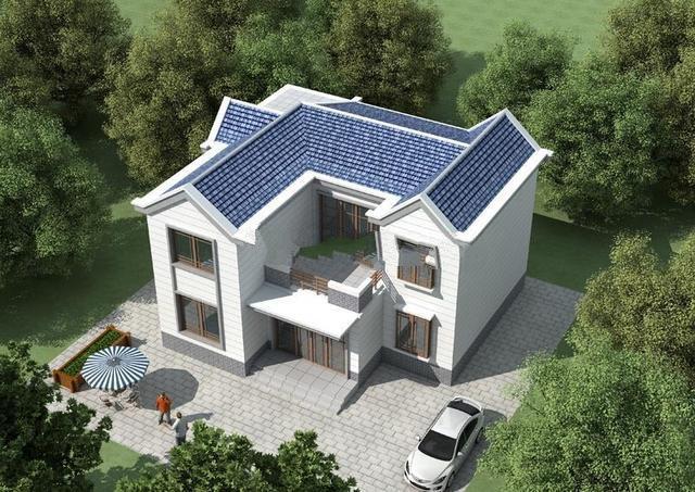 農(nóng)村自建的兩層別墅