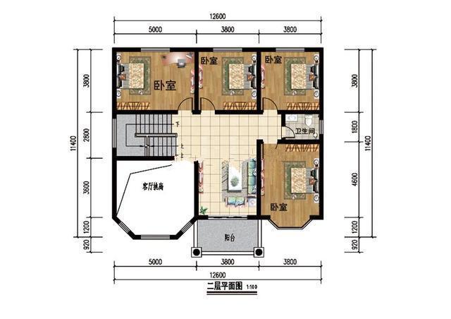農(nóng)村自建的兩層別墅