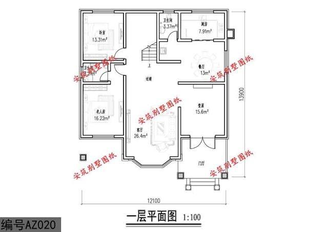 五種農(nóng)村實用住宅設(shè)計圖紙