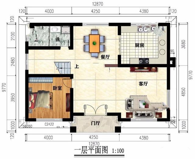 新中式風(fēng)格設(shè)計的鄉(xiāng)村別墅
