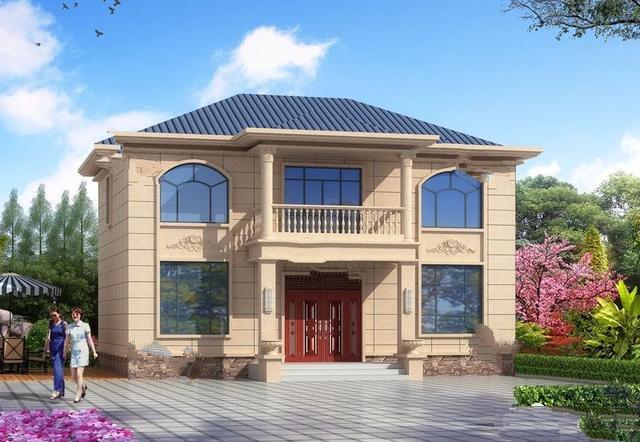 簡單的第一層和一個美麗的第二層。