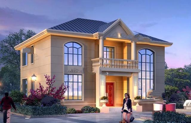 簡單的第一層和一個美麗的第二層。