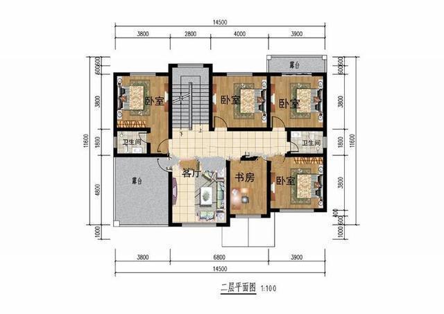 2019年新二層花園別墅的設(shè)計(jì)，