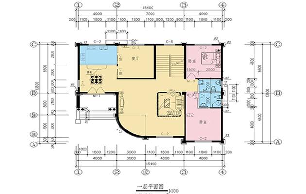 農(nóng)村住房普通戶型，