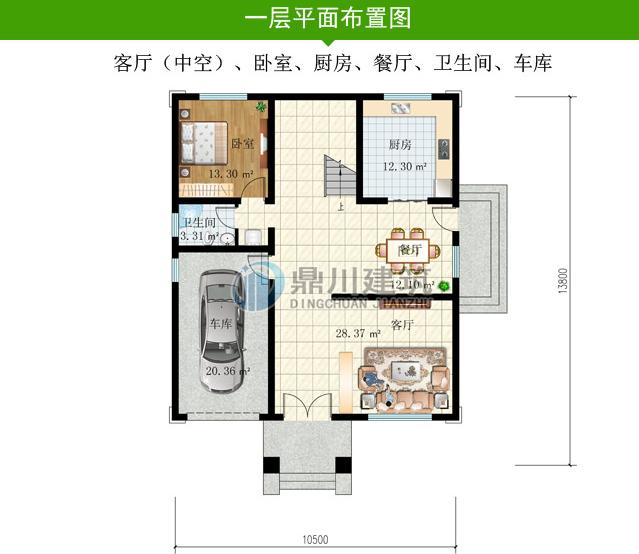 不同風(fēng)格和形狀的別墅