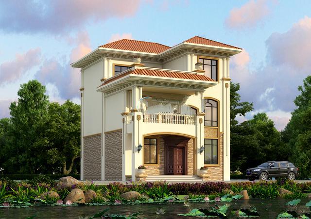 建造在小房間里的別墅型