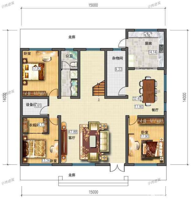 好看的農(nóng)村二、三層住宅設(shè)計圖