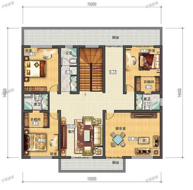 好看的農(nóng)村二、三層住宅設(shè)計圖
