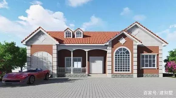 農(nóng)村一樓五棟別墅設(shè)計(jì)圖紙