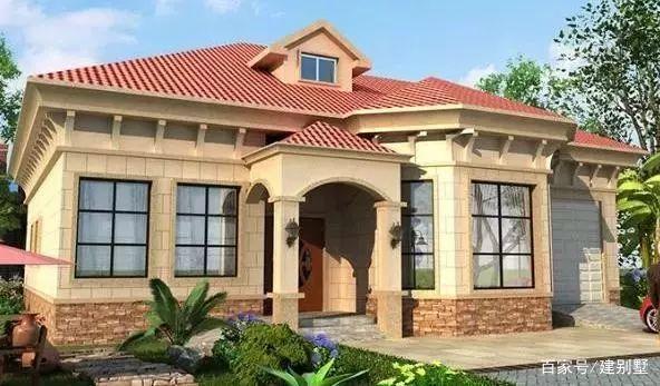 農(nóng)村一樓五棟別墅設(shè)計(jì)圖紙