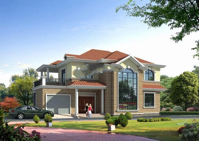 農(nóng)村15萬(wàn)元二層建筑圖