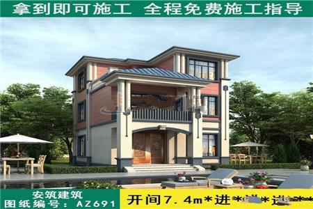 80平方米的農(nóng)村自建設(shè)計圖紙