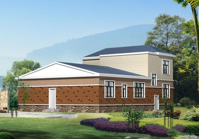 經(jīng)濟(jì)實(shí)用的二層農(nóng)村自建房設(shè)計(jì)圖紙。