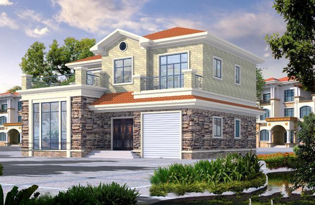 兩層農(nóng)村經(jīng)濟別墅的設計圖紙