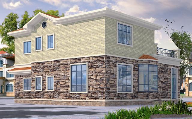 兩層農(nóng)村經(jīng)濟別墅的設計圖紙