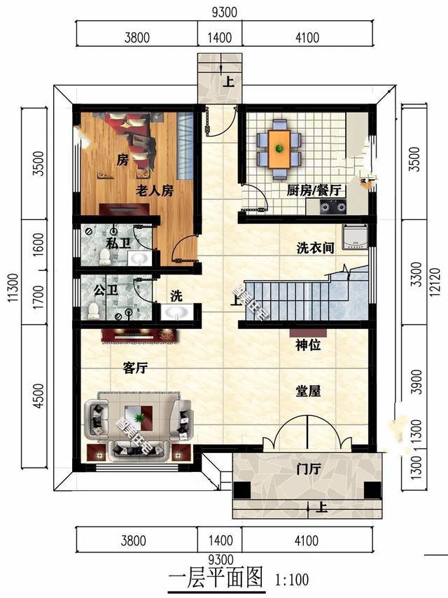 　兩棟寬超過9米的三層別墅