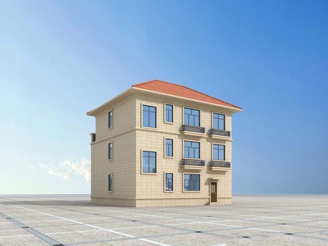 帶陽臺和車庫的兩棟別墅的設(shè)計(jì)圖紙