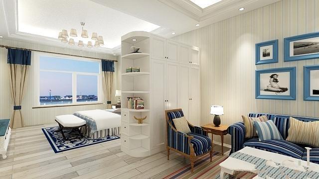 占地200平方米的地中海風(fēng)格三層別墅