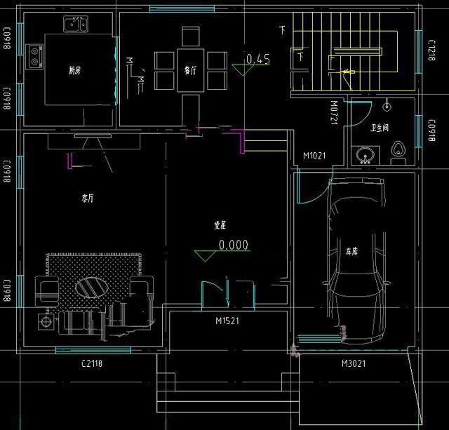 120平方米的農(nóng)村三層自建建筑設(shè)計(jì)
