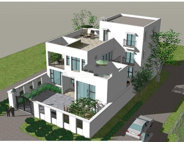 兩層半現(xiàn)代風(fēng)格別墅設(shè)計(jì)