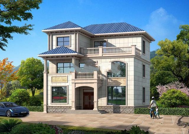 三層樓的經(jīng)典鄉(xiāng)村住宅