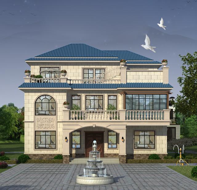 14.1×12.2米復(fù)式別墅，