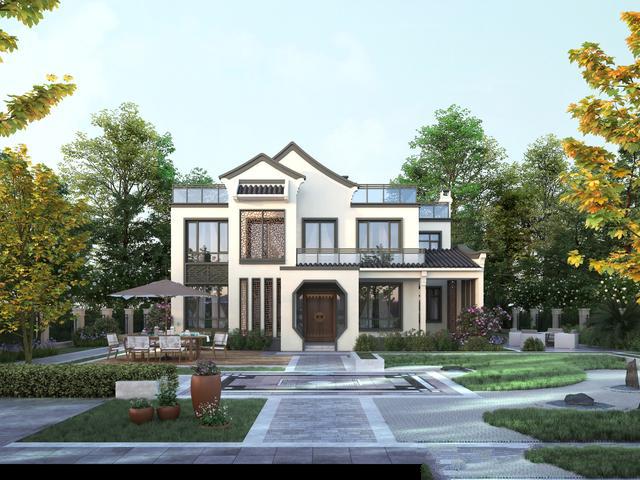 適合鄉(xiāng)村的中國別墅的設(shè)計(jì)