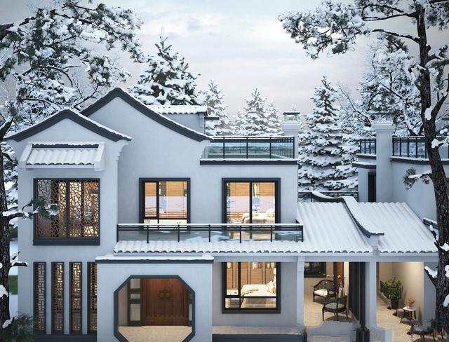 適合鄉(xiāng)村的中國別墅的設(shè)計(jì)