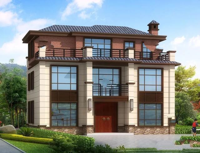 新中式風(fēng)格設(shè)計(jì)的鄉(xiāng)村別墅