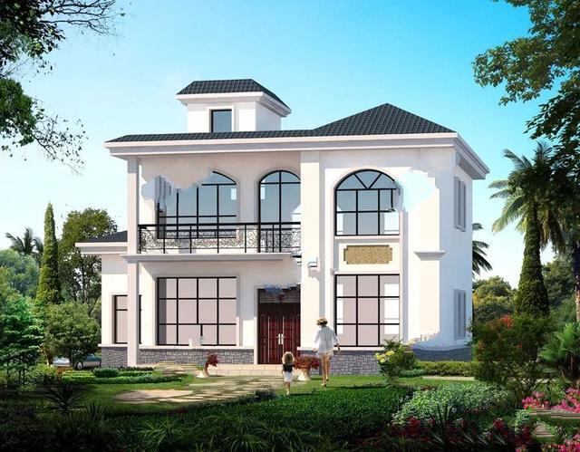 中式設(shè)計(jì)的別墅