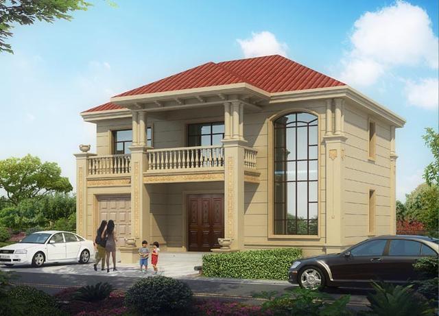 歐式外觀的鄉(xiāng)村別墅